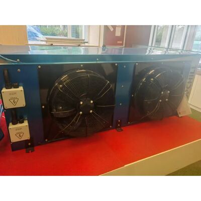 Cold Room Heater Defrost Evaporator 10HP Fin Pipe Copper Tube Mini Cooling Unit
