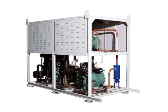 Compressor de refrigeração semi-fechado